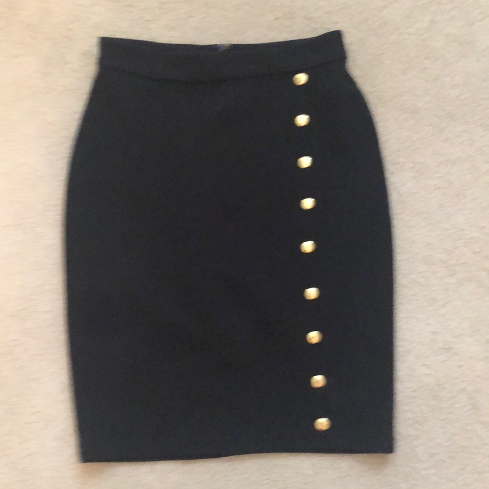 Black skirt